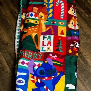 Super Cozy Disney Christmas Throw Blanket!